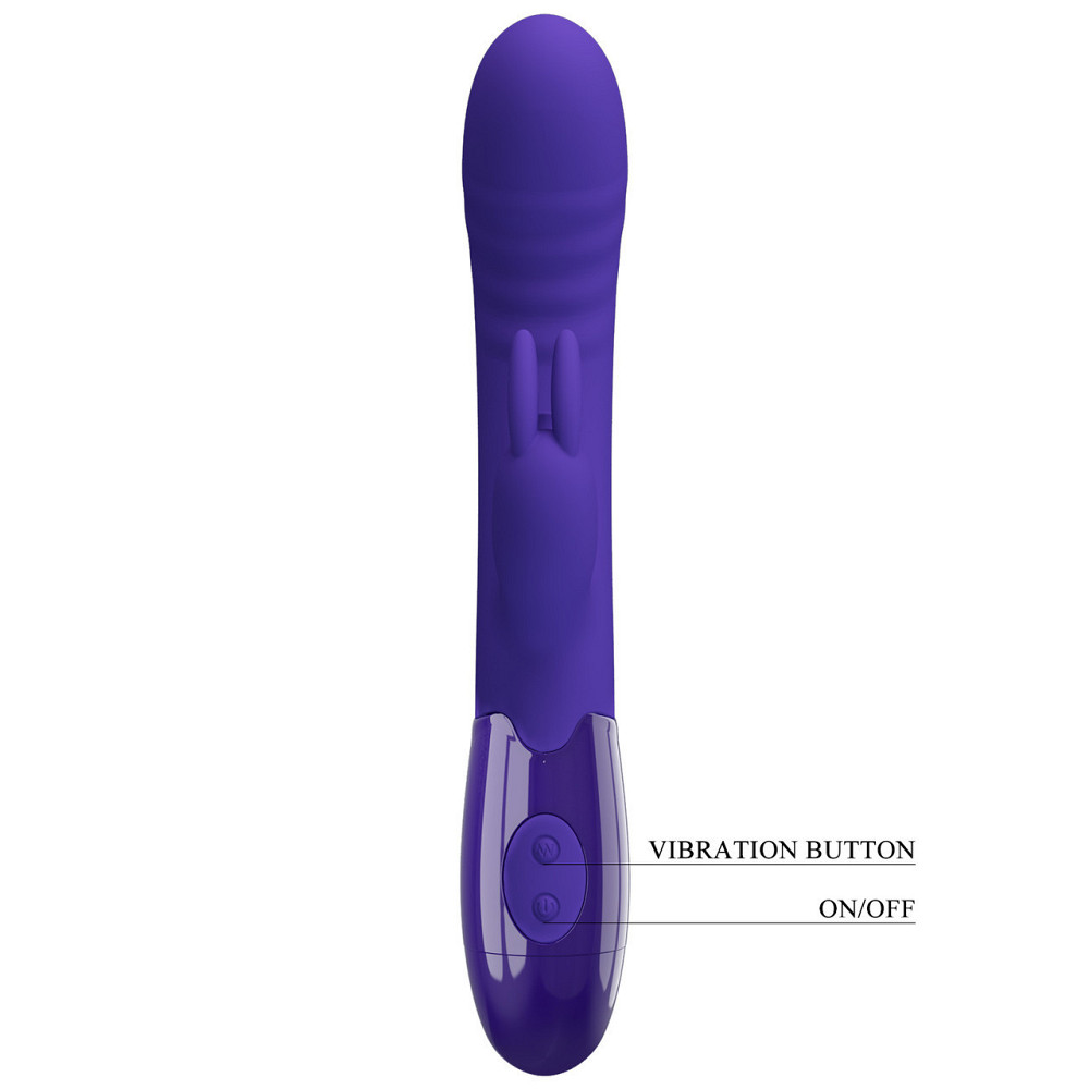 Вібратор - Pretty Love Cerberus Licking Vibrator Blue Sex Aura Київ - фото 5