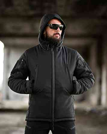 Зимовий тактичний костюм PANCER чорний ТР6498 Одеса