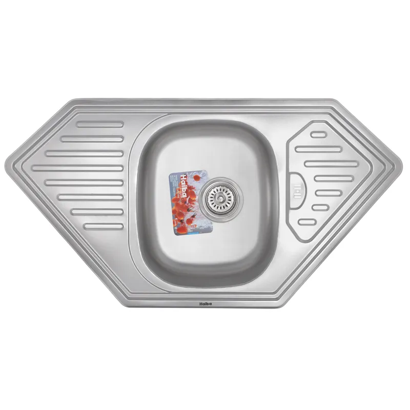 Кухонна мийка Haiba 95x50 decor HB0574 - стиль та якість Харків - фото 1