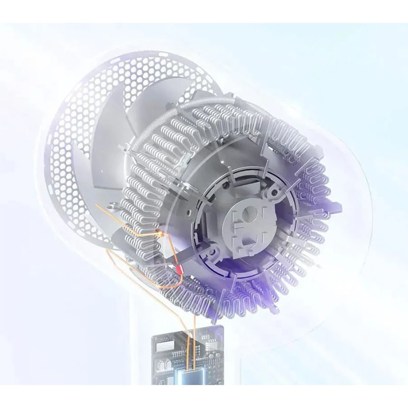 Фен Xiaomi Mijia Negative Ion Hair Dryer H301 Purple + (перехідник на EU розетку) Київ - фото 2