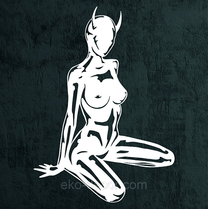 Декоративное настенное Панно «Девушка», Декор на стену 90*64 см, Белый Киев - изображение 8