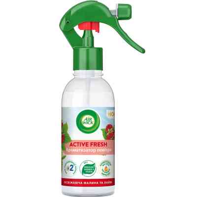 Освіжувач повітря Air Wick Active Fresh Освіжаюча малина та лайм 237 мл (4820232970881) Вінниця