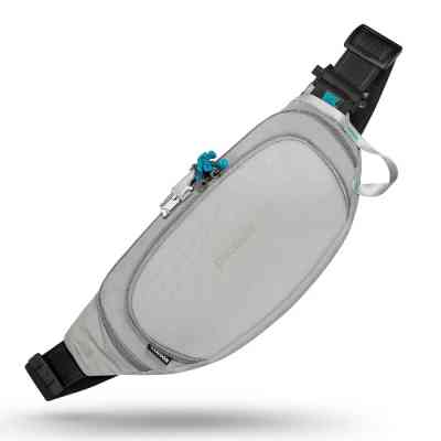 Сумка-бананка Pacsafe Eco Anti-Theft Waist Pack сірий/чорний (41104145) Винница