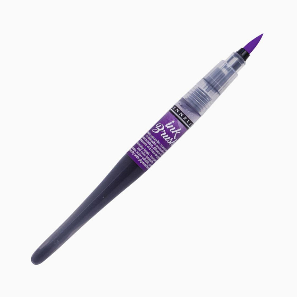 Ручка-пензель з чорнилом Sennelier Ink Brush, Пурпурний (Purple) Київ - фото 1