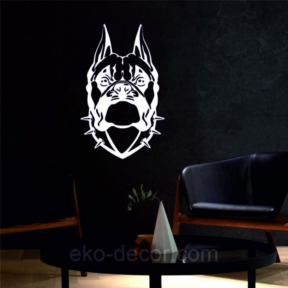 Декоративное настенное Панно «Боксер», Декор на стену 50*32 см, Белый Киев - изображение 5