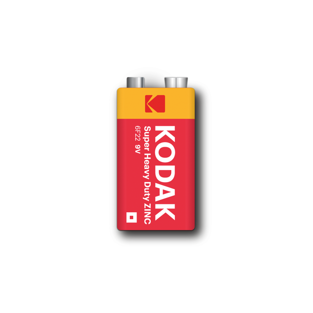 Батарейка KODAK EXTRA HEAVY DUTY 6F22 1 шт. коробка (6292039) Київ - фото 1