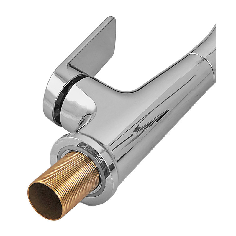 Змішувач для кухні Plamix Lucas-017 SET CHROME REFL.Grey з підведенням   ( PM0715 ) 30524 Харьков - изображение 3