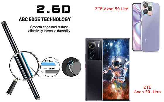 Захисне скло ArmorGlass для ZTE Axon 50 Lite, ZTE Axon 50 Ultra – стійке до подряпин та ударів Київ
