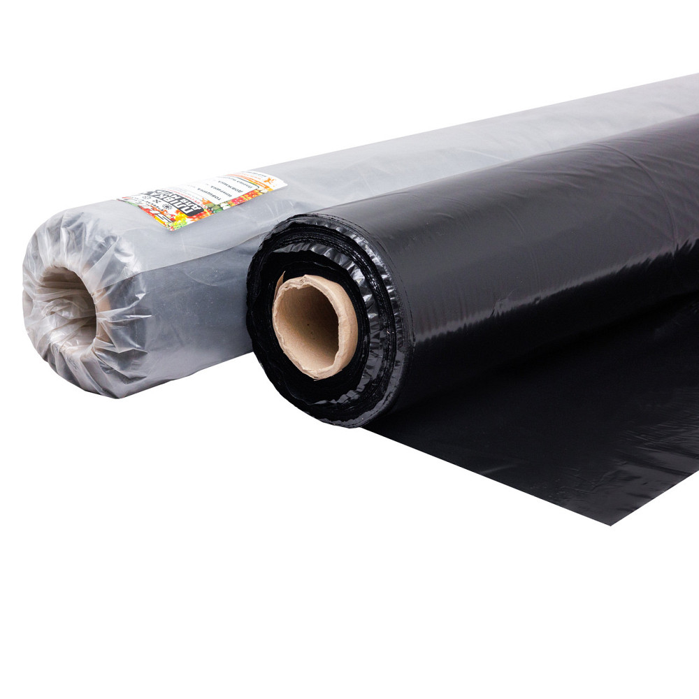 Плівка 30 мкм 1.20м*1000м чорна універсальна поліетиленова плівка в рулонах від виробника Дніпро - фото 9