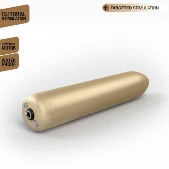 Перезаряжаемая вибропуля Dorcel Rocket Bullet Gold Sex Aura Киев