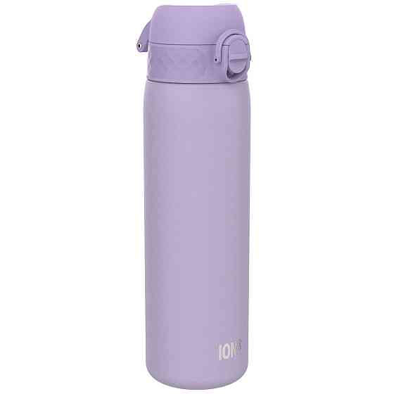 Пляшка для води металева ION8 600 мл. Stainless Steel , Light Purple Каменское