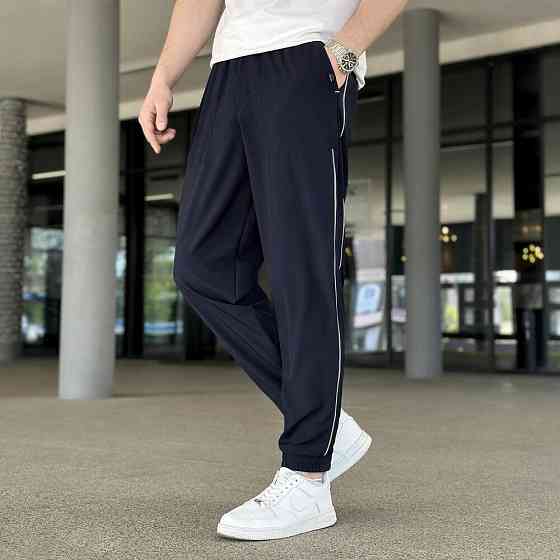 Весняні чоловічі джогери темно-сині Pobedov Weekend Київ