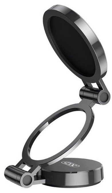 Автотримач XO C160 Universal Magnetic tri-fold Phone Holder Black (7109737) Київ - фото 1