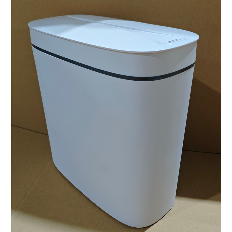 Відро для сміття сенсорне овальне Mixxus Flat-TC0109 White 9 л колір білий (MI7074) ( 29791 ) Харьков - изображение 12