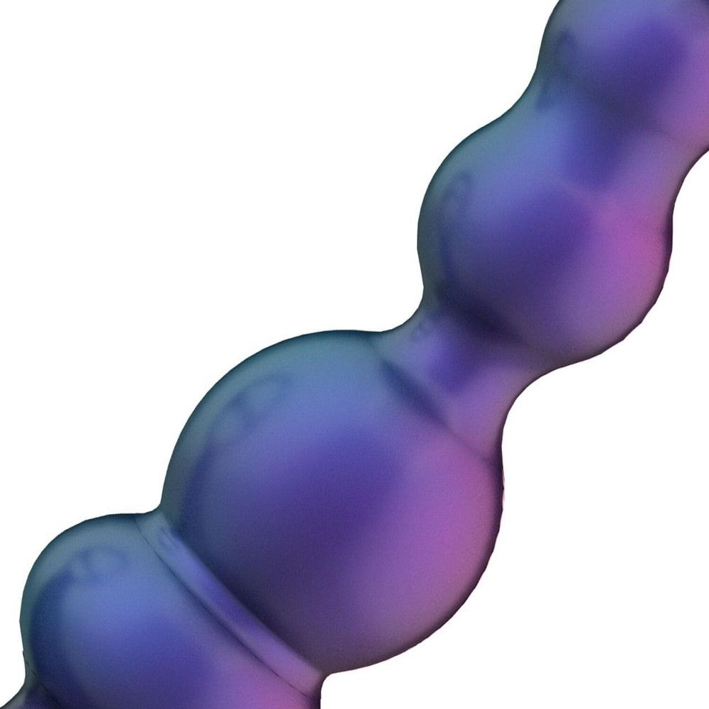 Анальний вібратор з ерекційним кільцем Hueman - Stellar Force Anal Beads with Cockring Sex Aura Київ - фото 6
