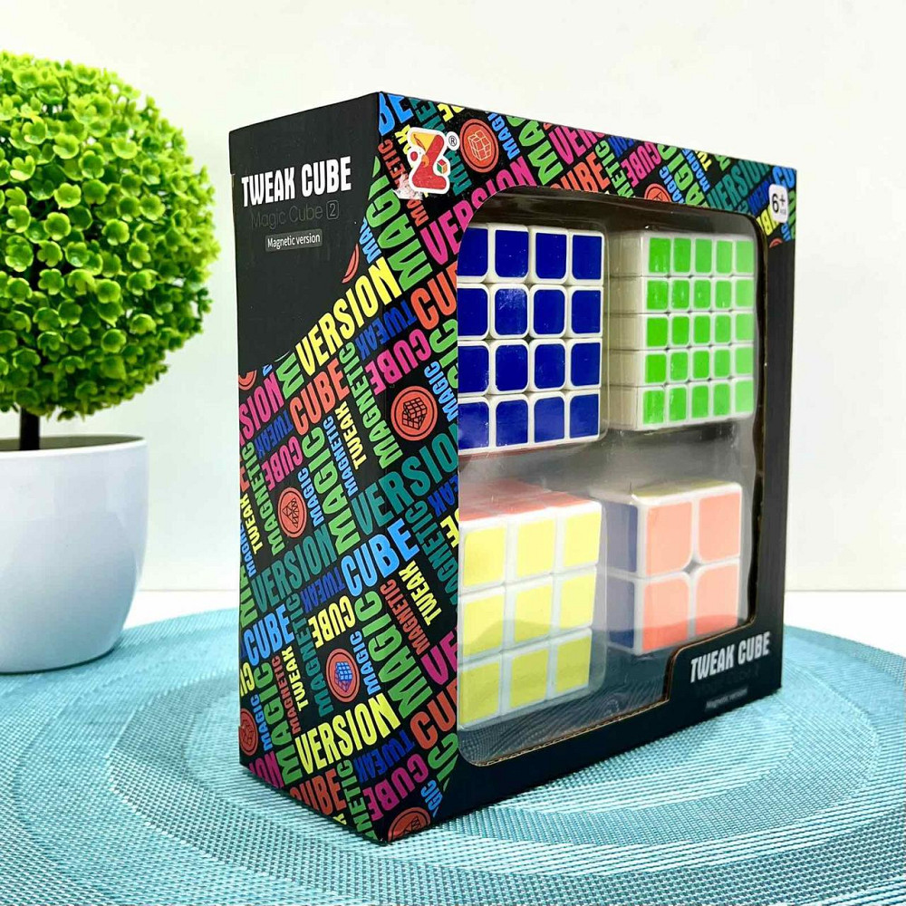 Набір кубиків Рубіка 4шт (218-T11) Чернигов - изображение 4