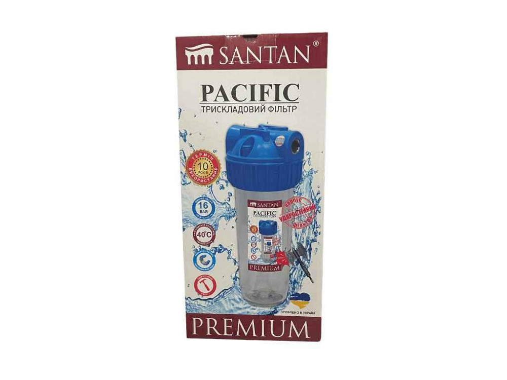 Корпус сітка, кріплення і ключ ST Pacific 3PCS, PREMIUM 1/2 ТМ SANTAN   Solmir Київ - фото 1