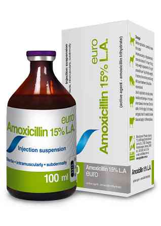 Амоксициллин 15% 100 мл EURO Винница