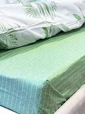 Ecotton Комплект постільної білизни Ecotton Євро 210х220 см Папороть зелена (21006АВ) Коломия