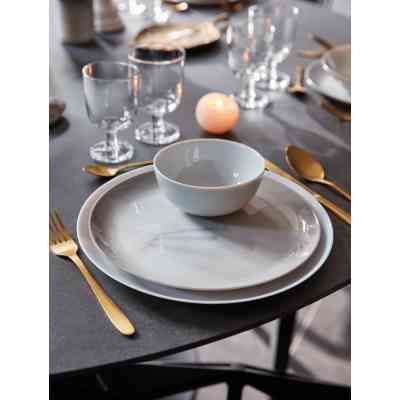 Тарелка Luminarc Diwali Marble Granit 25 см обідня (P9908) Винница