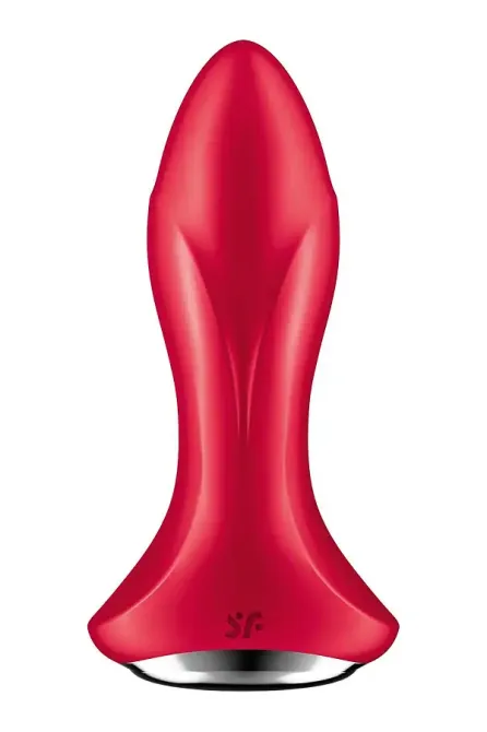 Анальна смарт-вібропробка із перлинним масажем Satisfyer Rotator Plug 1+ Red Львів - фото 4