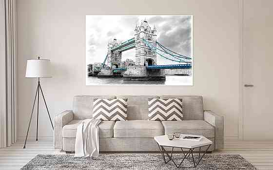 Картина холст у вітальню / спальню Велика Британія  MLP_33  ( 60х30см ) Київ