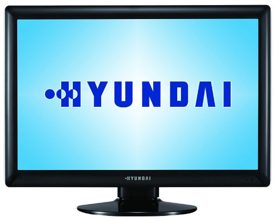 Монітор 24" Hyundai W243D White-Black клас "Б" Луцьк - фото 1