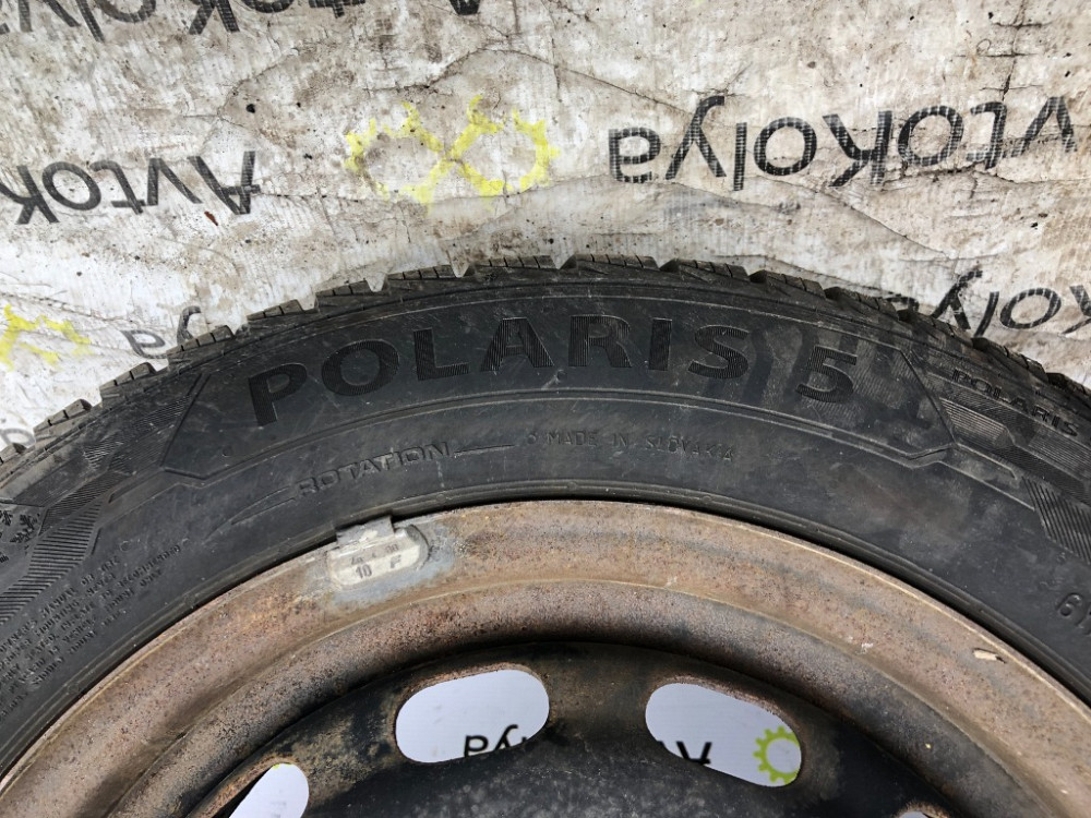 Диск з зимовою шиною 185/60 R14 Barum Polaris 5 Ford Fusion Ковель - фото 1