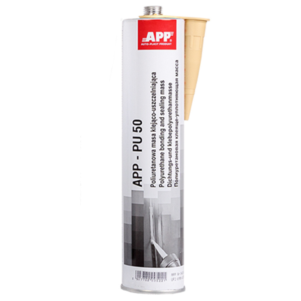 Герметик поліуритановий PU50 жовтий 300мл APP, 040304 Київ - фото 1
