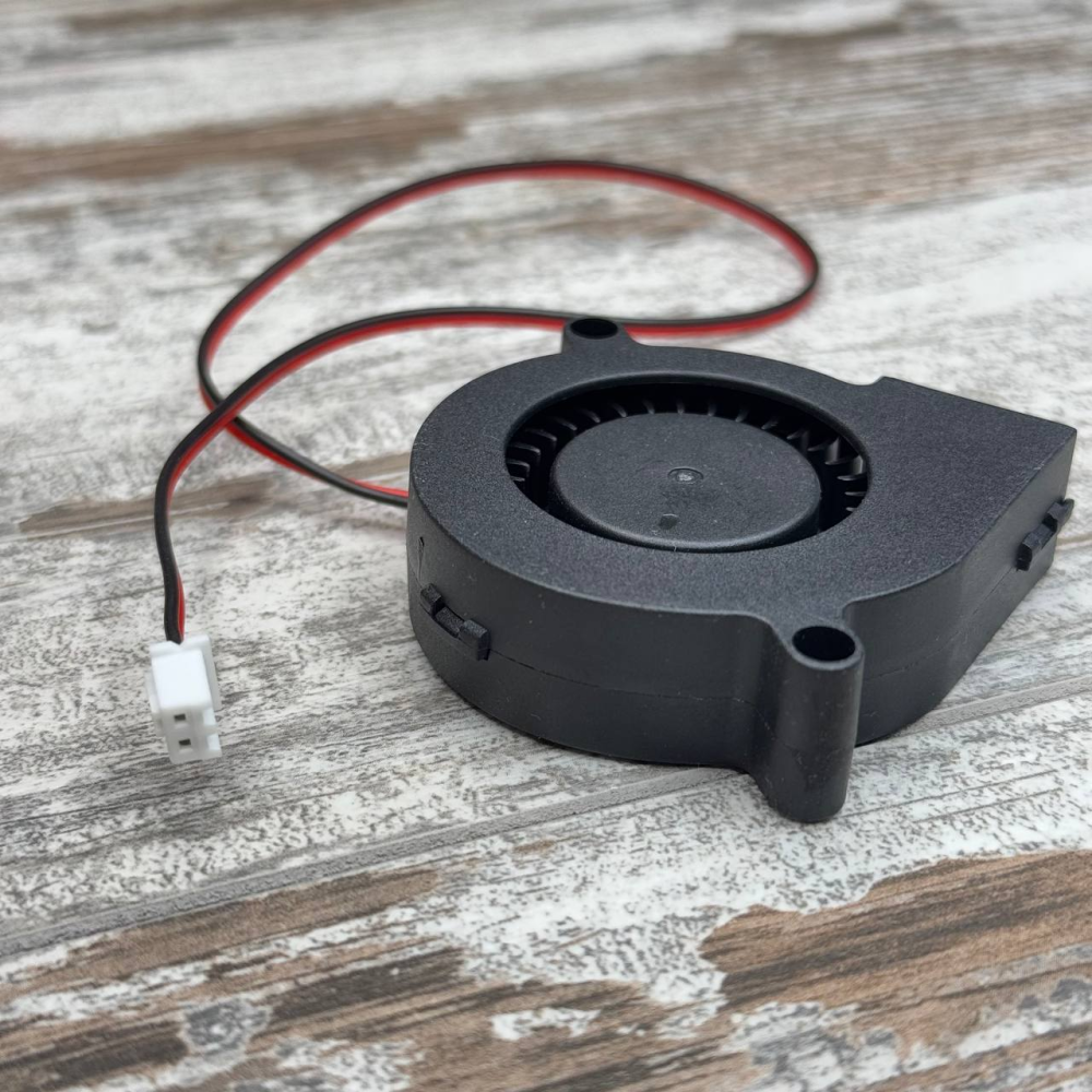 Центробежный вентилятор 12В 50×15 мм для 3D-принтера, ЧПУ-станка, охлаждения техники, тихий обдув Киев - изображение 2