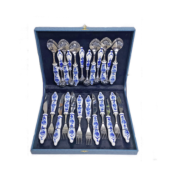 Столові прилади набір Гжель Київ - фото 1