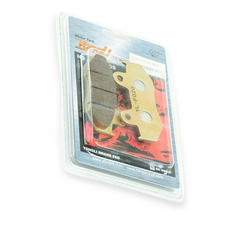 Колодки тормозные Хонда Леад-48 желтые дисковые Мукачево - изображение 1