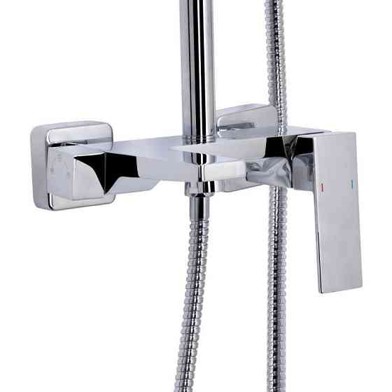 Душевая система с изливом Qtap Gemini на три потребителя QTGEM111CRM45685 Chrome Киев