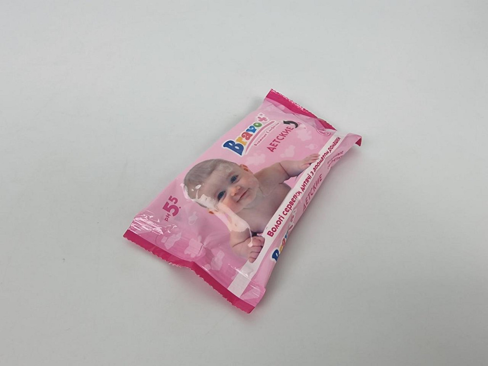 Влажная салфетка  15 шт 