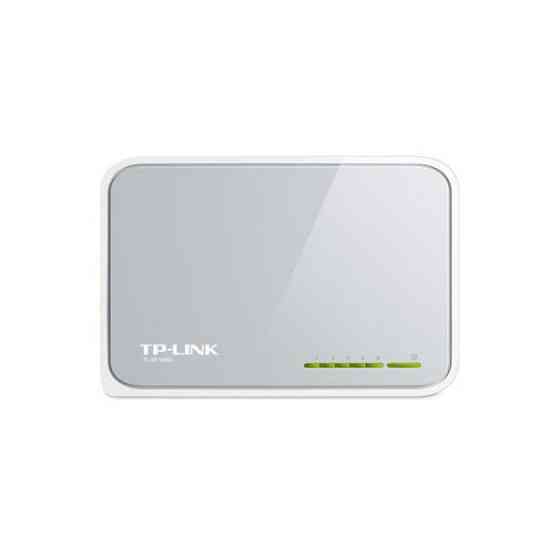 Комутатор TP-Link TL-SF1005D, 5-port 10/100M mini Desktop Switch, 5 10/100M RJ45 ports, Plastic case Киев