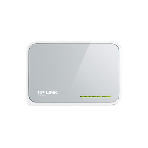 Комутатор TP-Link TL-SF1005D, 5-port 10/100M mini Desktop Switch, 5 10/100M RJ45 ports, Plastic case Киев - изображение 2