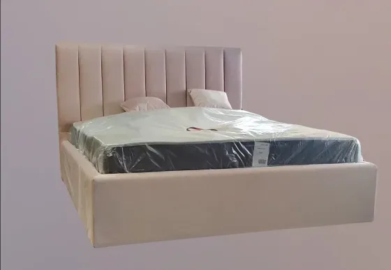 Кровать Arabela Comfort 120 х 190 см Simple С подъемным механизмом и нишей для белья Розовый Киев