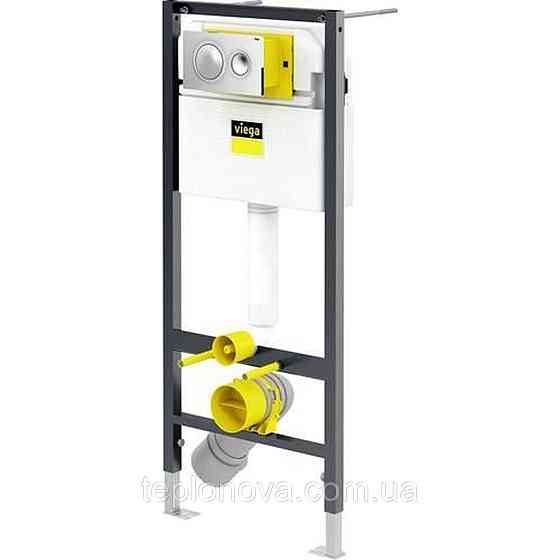 Модуль-бачок для подвесного унитаза Prevista Dry VIEGA 792855 (с кнопкой и креплением) Черновцы