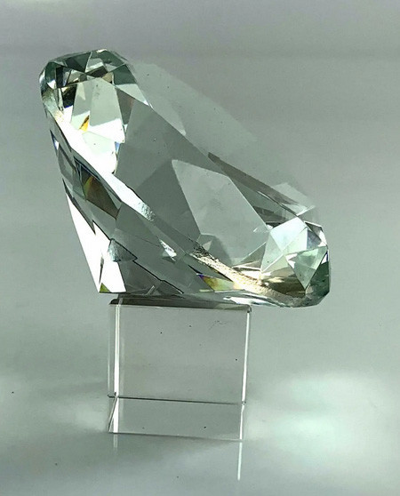 Кристалл на подставке сувенир Киев - изображение 1