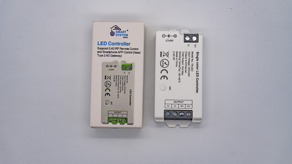 Smart Systems group LED контролер димер DC5-24V, 12A, RF 2.4G Smart Systems Київ - фото 3