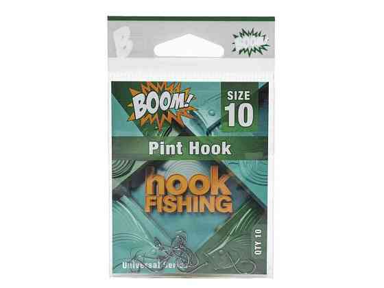 Крючок для мирной рыбы Pint Hook No10 (10 шт/уп) (BN) ТМ BOOM Киев