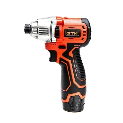 Шуруповерт GTM ударний IS12/120BL, 12В, 120Нм, 0-3000 об/хв, 2x2Ah (IS12/120BL) Вінниця