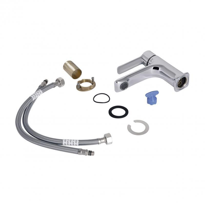 Смеситель для раковины Qtap Taurus QTTAU270CRM45659 (k35), однорычажный, низкий, Chrome Харьков - изображение 4