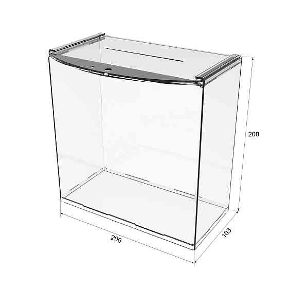 Ящик для пожертвований EKOSTAR 200х103х200 Киев