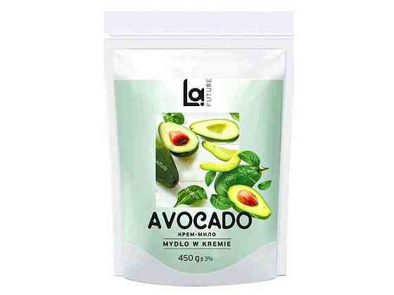 Крем-мило 450мл дой-пак AVOCADO ТМ LA FUTURE Solmir Київ