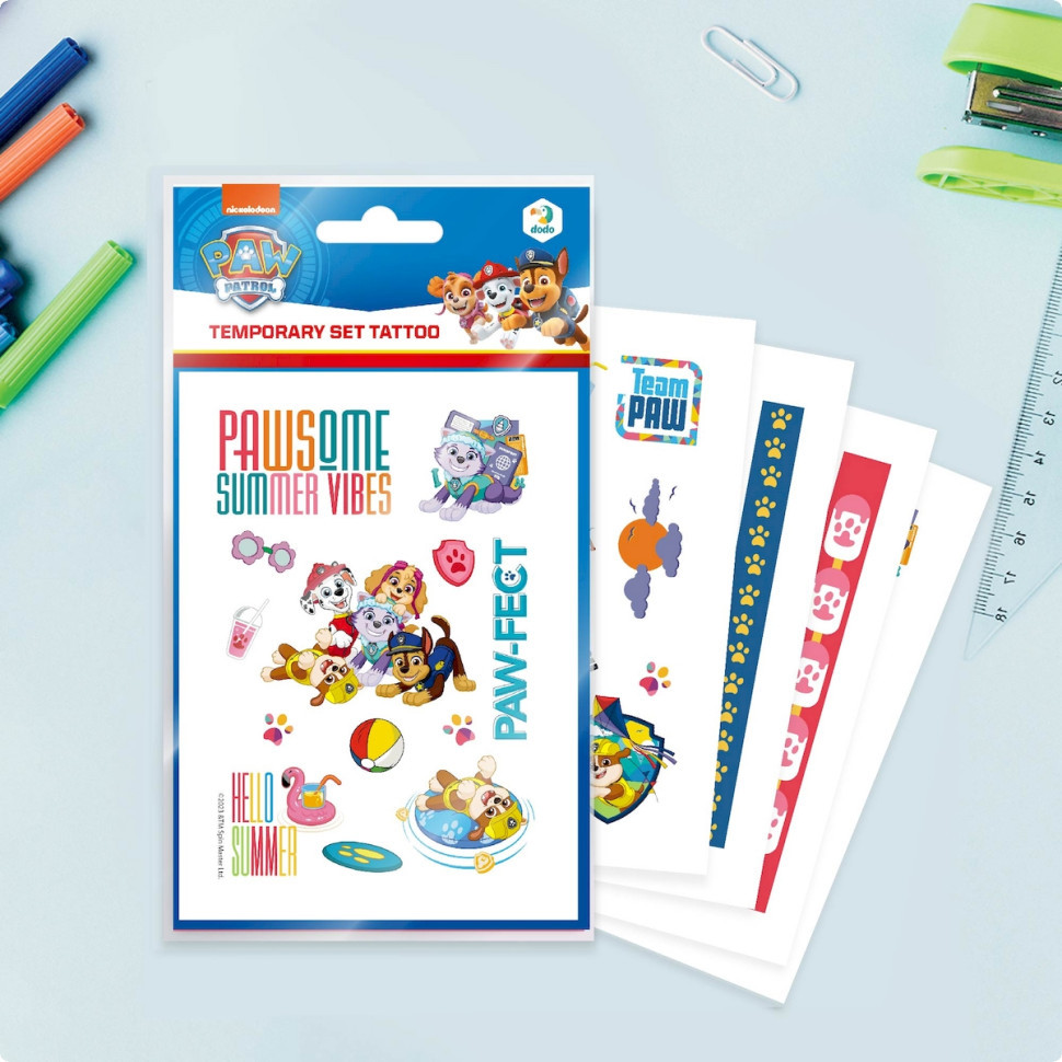 Набор детских временных татуировок 