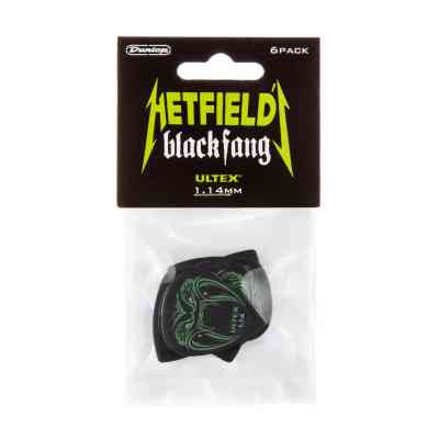 Медіатор Jim Dunlop Hetfield&apos;s Black Fang Pick 1.14mm 6 шт. (PH112P1.14) Вінниця