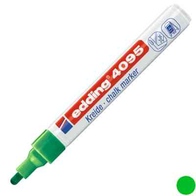 Маркер Edding Специальный меловой Window 4095 2-3 мм Зеленый (e-4095/04) Винница