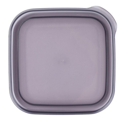 Емкость для сыпучих продуктов Violet House Transparent Black 1.7 л (0299 Transparent Black) Винница - изображение 2