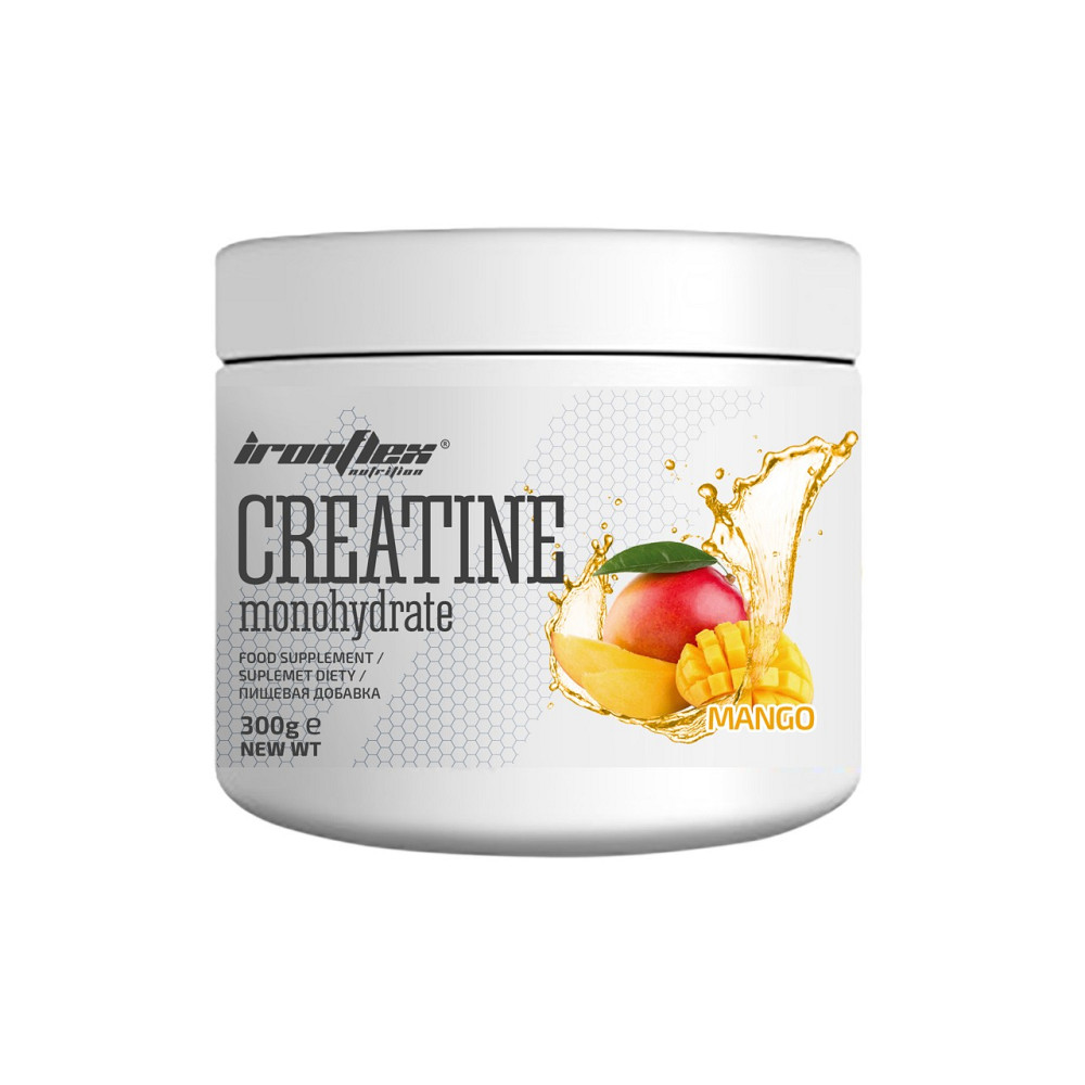 Креатин моногидрат IronFlex Nutrition Creatine Monohydrate 300 g (Mango) Луцк - изображение 1